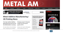 Desktop Screenshot of metal-am.com